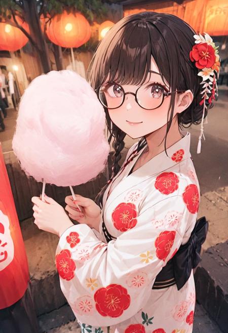わたあめ cotton candy SDXL
