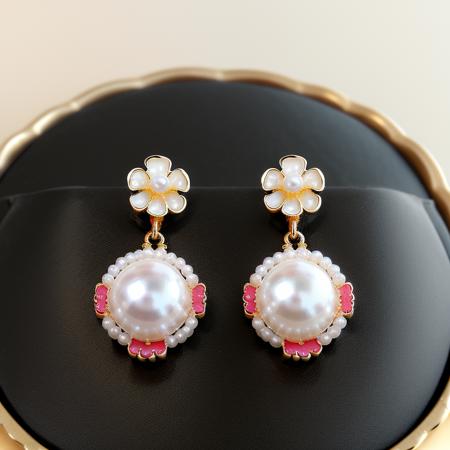 pearl earrings lora - 珍珠耳环