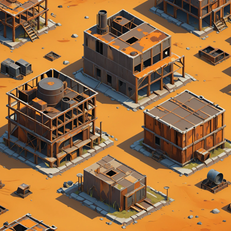 Isometric Styles Collection - 5 Assets [XL]版本04 Isometric Blandishment (ID: 546289)