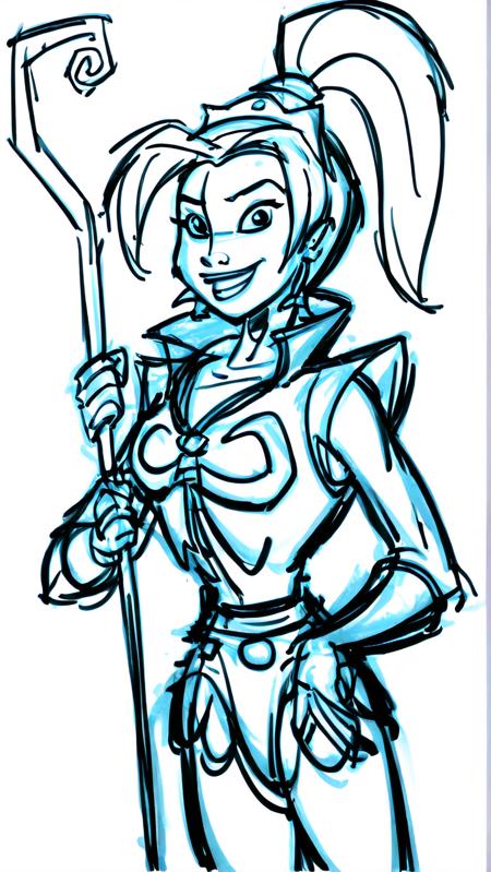 Teela (He-Man 2002) [Illustrious + Pony + SD 1.5)
