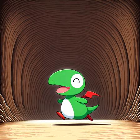 [NoobAI EPS XL] fygar (dig dug)