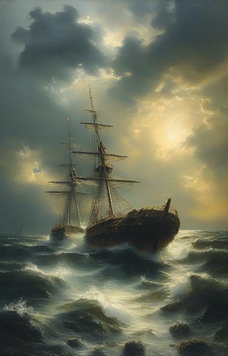 style of Andreas Achenbach [SDXL] 102