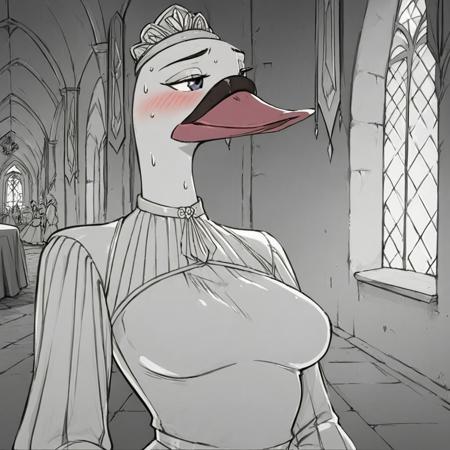 Odette | Swan version (the swan princess) 1994 (V1)