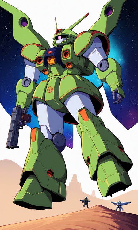 Zeon Mobile Suits XL