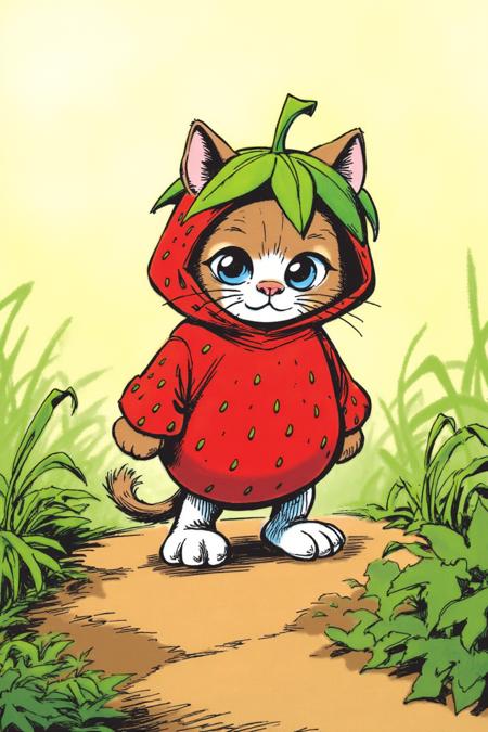 Spirou & Fantasio - Bande dessinée style (franco-belgian comic)