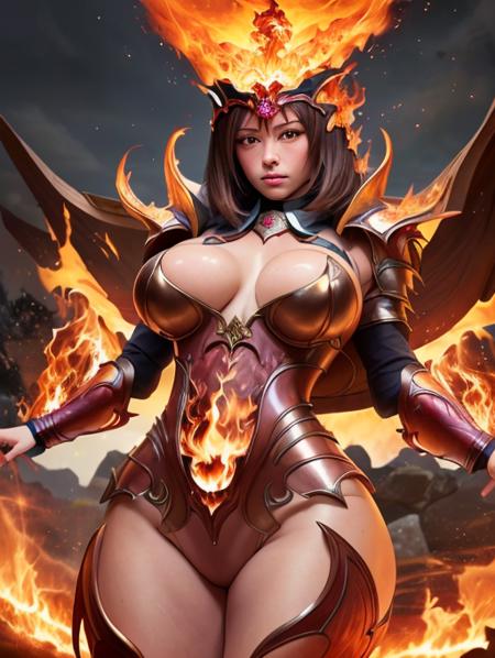 Character Change - Fire Elemental - SO HOT!
