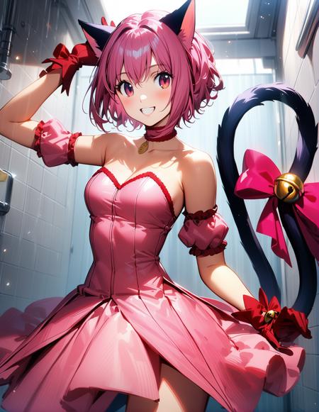 [Animagine & Pony] Mew Ichigo / Tokyo Mew Mew / ミュウイチゴ / 東京ミュウミュウ