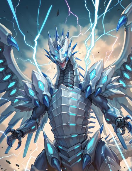 Yu-Gi-Oh! - Blue Eye Chaos Max Dragon (ブルーアイズ・カオス・ＭＡＸ・ドラゴン) PonyXL