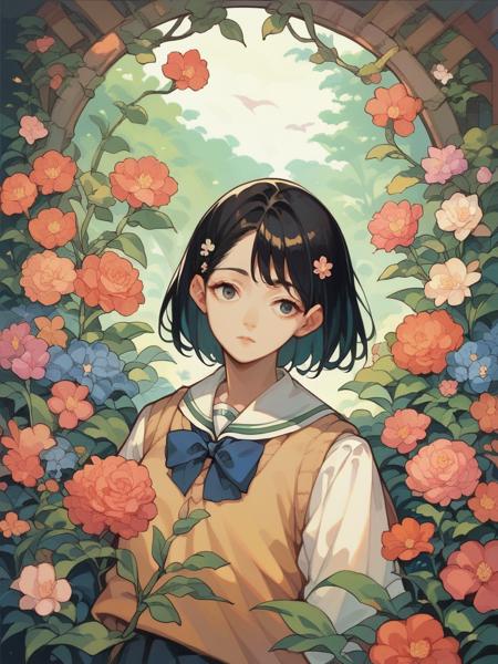 Eastern flowers版本v1 (ID: 491686)