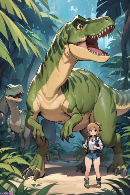 T-Rex: Tyrant Lizard King | Tyrannosaurus Rex (Dinosaur) [SDXL & SD1.5]