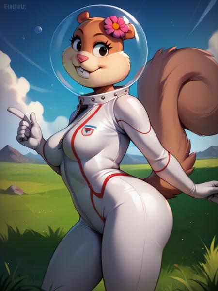 Sandy Cheeks (SpongeBob SquarePants) by YeiyeiArt