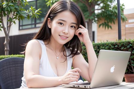 Normal Korean girl face, Chilloutmix base lora