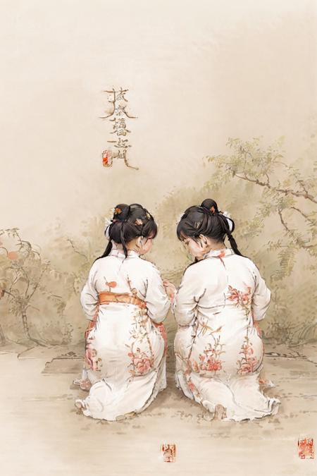 Chinese painting style