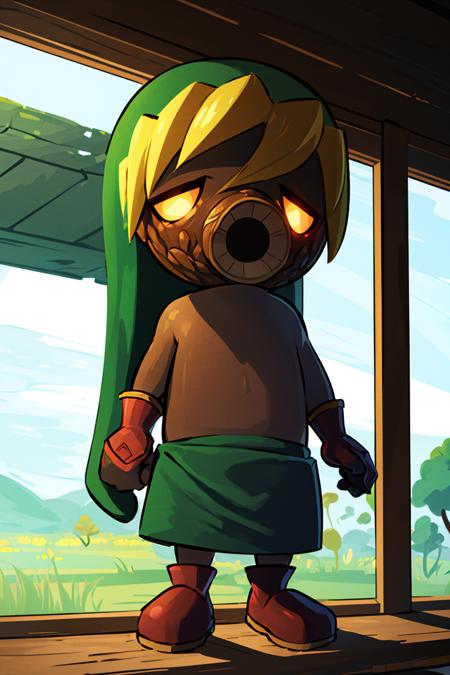 Deku Link (The Legend Of Zelda: Majora’s Mask)  [Pony & SD1.5]版本v1.0 (ID: 140611)