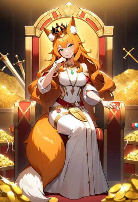 Treasure Room Background (Animagine, Pony, SD1.5)