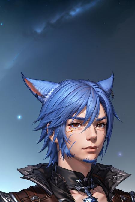 Face 2 Male Miqo RE:MIX Pony/Flux/XL/1.5