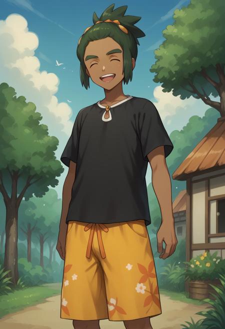 Hau - Pokémon Sun and Moon