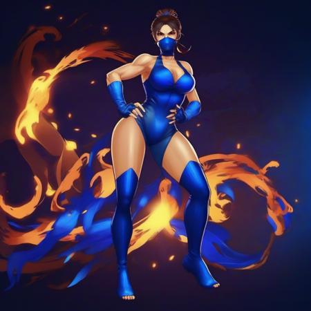 Kitana - Mortal Kombat franchise - SDXL Realistic & Game