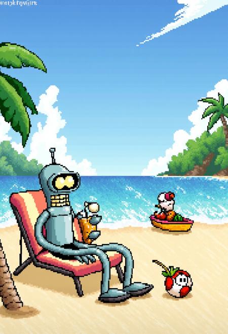 Yoshi's Island Style [FLUX]