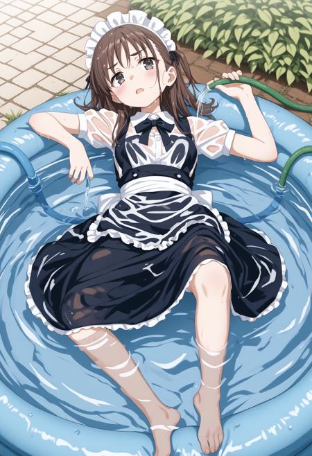 [SDXL&Pony] wading pool / ビニールプール / 子供用プール