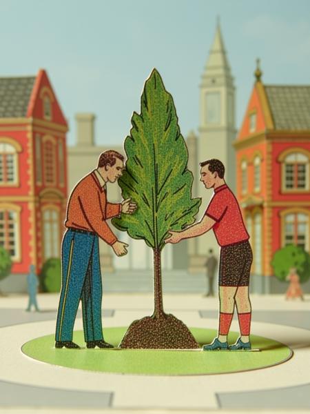 Wizard's Paper Model Universe