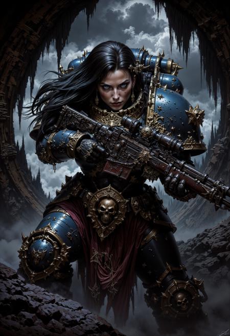 The Space Marines Warhammer 40K | Flux + Pony
