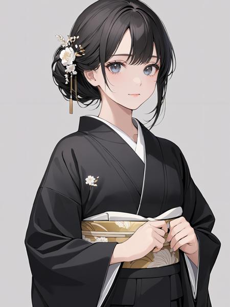 留袖/tomesode版本v1.0 XL (ID: 740475)