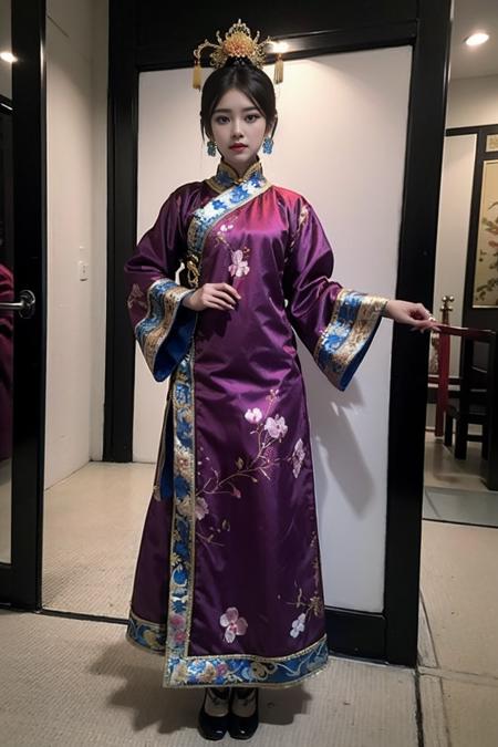 清代女性旗装