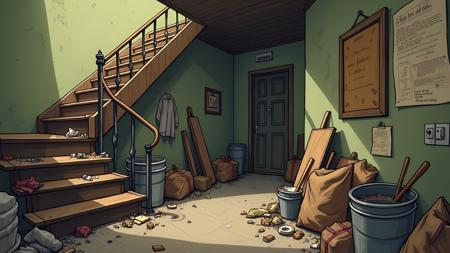 Abandoned Office DX - FLUX.dev