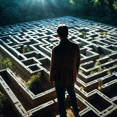 Maze cinematic style XL