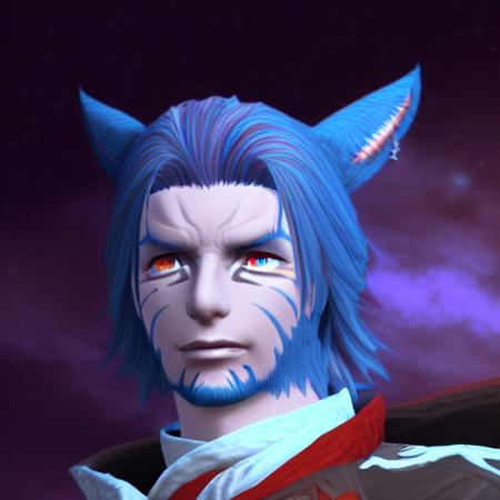 Face 2 Male Miqo RE:MIX Pony/Flux/XL/1.5