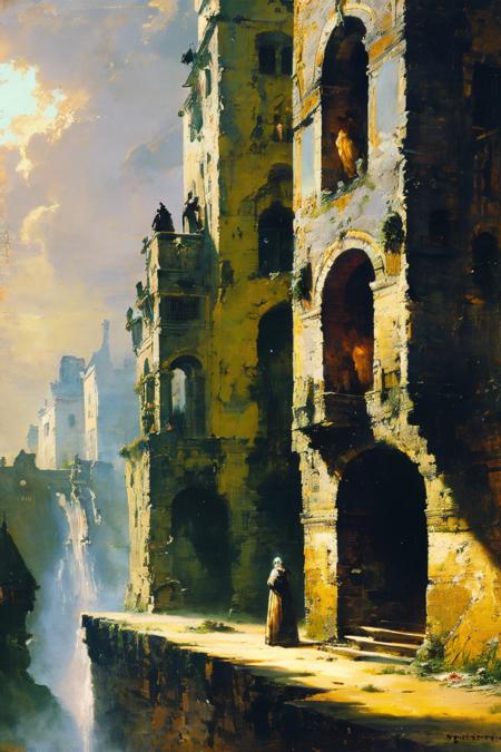 style of Carl Spitzweg 299