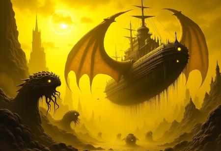 Lovecraftian Nightmare Landscapes