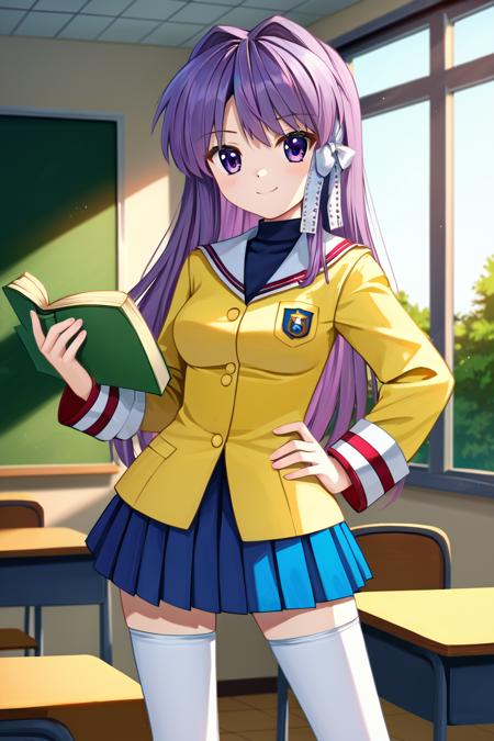 Fujibayashi Kyou (Clannad)版本v2.0 XL (ID: 525236)