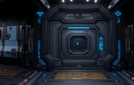 Sci-Fi Interior Space