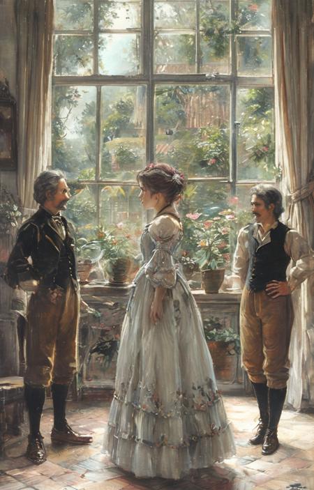 style of Adrianus Eversen [SDXL] 138