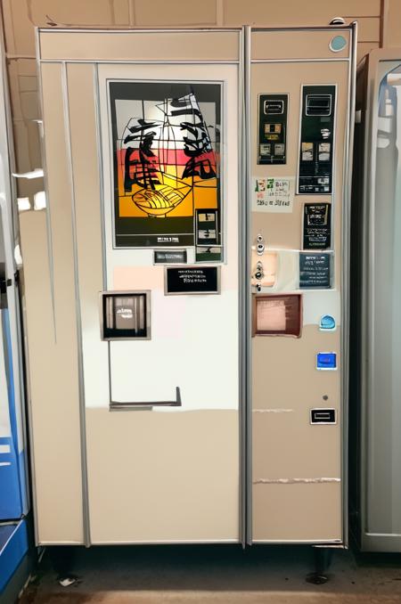 うどん自販機（神戸）Udon vending machine (Kobe,Japan)