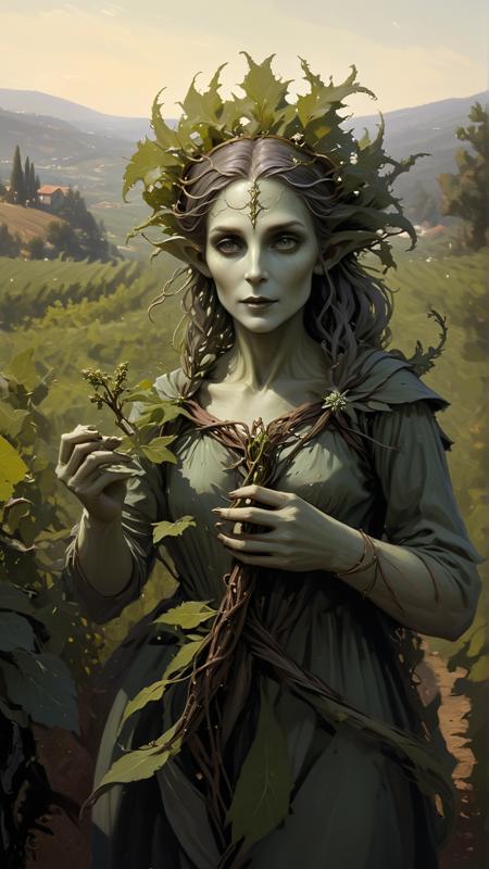 Dryad - Creature Concept - SDXL