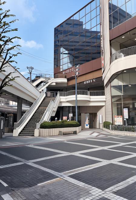 京阪守口市駅前 front of Keihan Moriguchi City Station SDXL