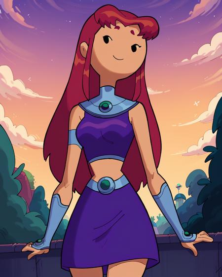 Starfire - Teen Titans (Character) [PonyDiffusionXL]