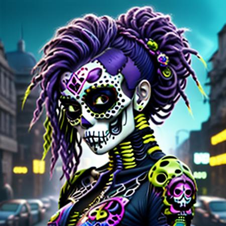 sugar skull cyborpunk版本sugar skull cyborpunk (ID: 469671)