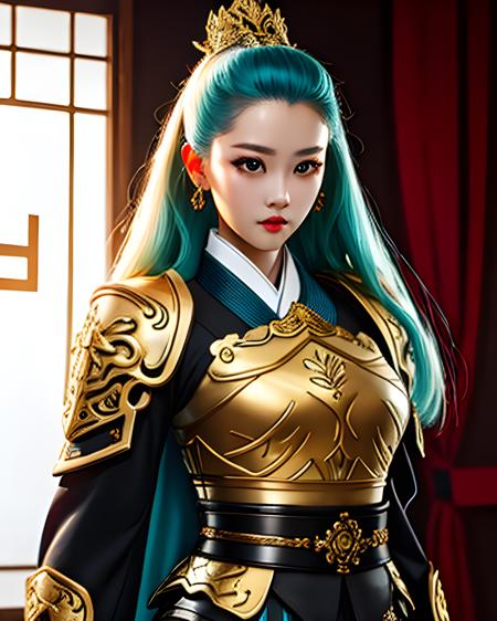 Chinese Female General - Battle Armor
