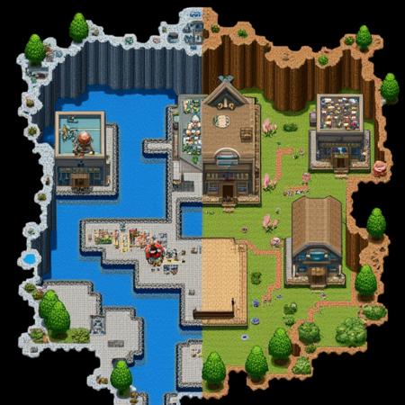 Top-Down Map