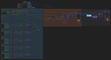 Flux xy grid (Dark Mode)