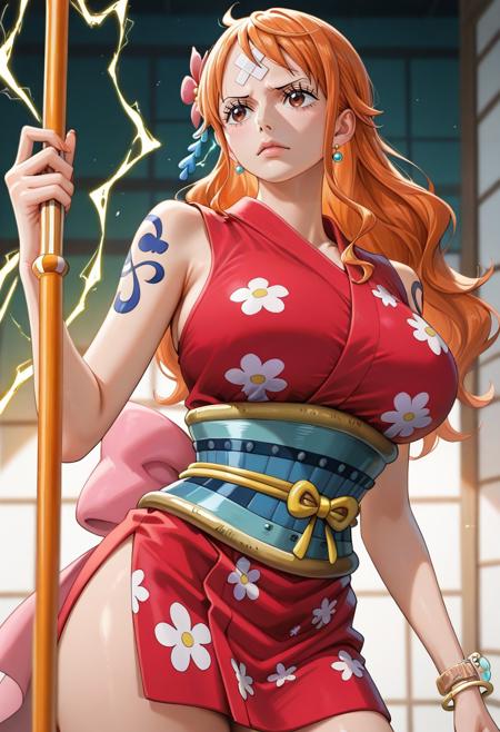 Nami | 13 outfits | One piece Character LoRA [Pony] [IL]