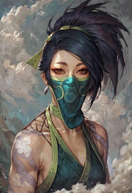 Akali - League of Legends - Pony diffusion版本v1.0 (ID: 404229)