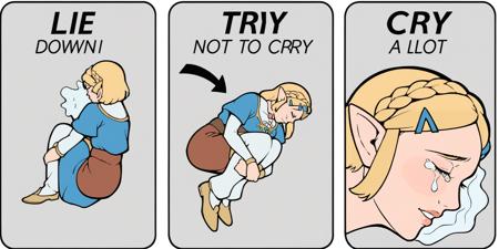 Meme: Lie Down | Try Not To Cry | Cry A Lot - PonyXL