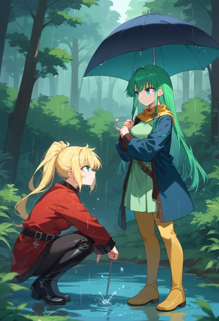 Masou shizuka & Nagi su ragarl (Rance series) | Pony XL | Chara