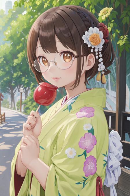 りんご飴 candy apple SD15