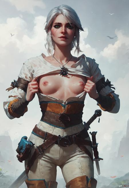 Witcher 3 Ciri, Yennefer, and Triss
